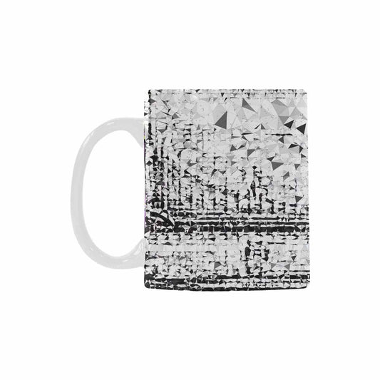 Quality Mug, coffee mug, tea cup, B & W Abstract, Set 1, design 115