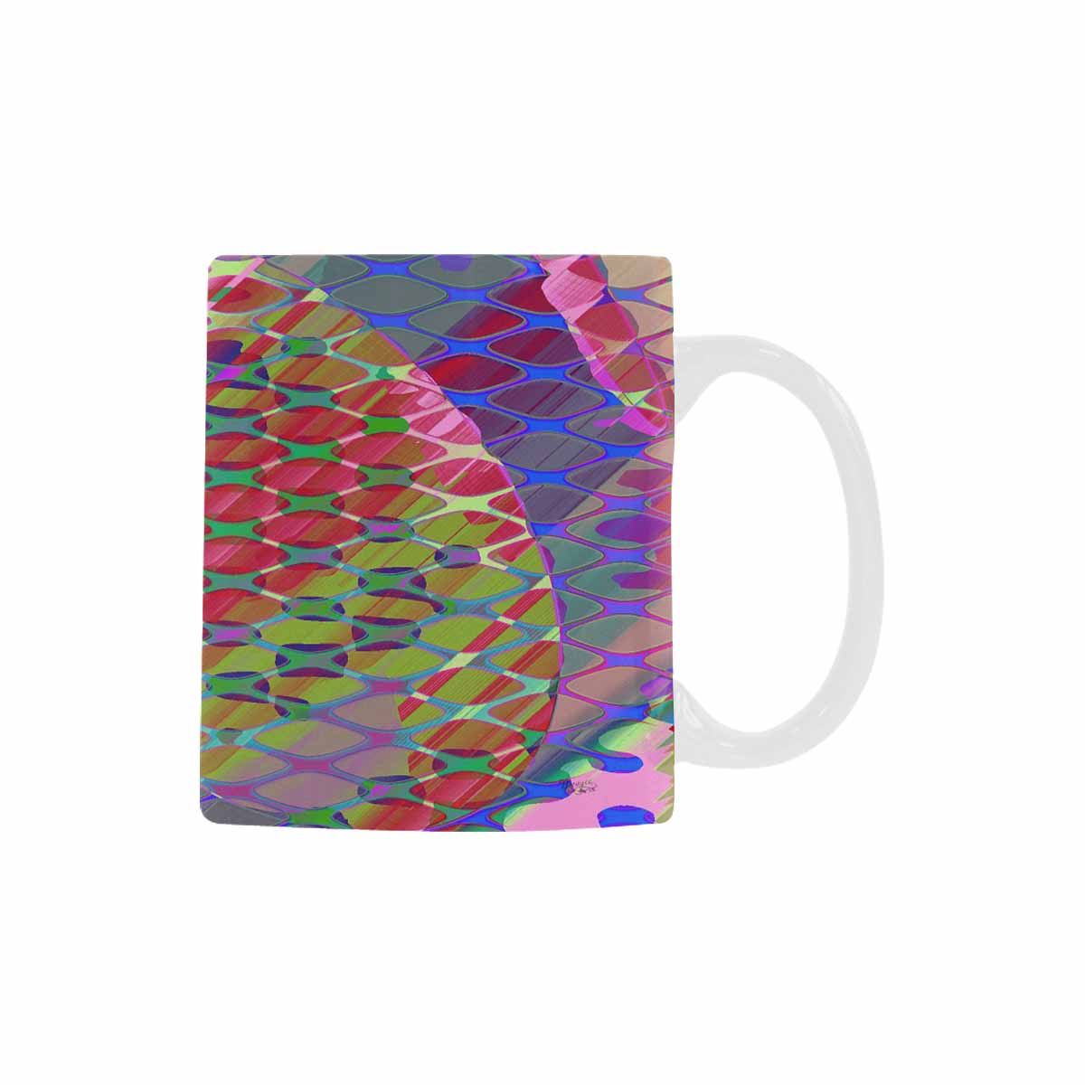 Unique Abstract design coffee mug, set 1, design 76