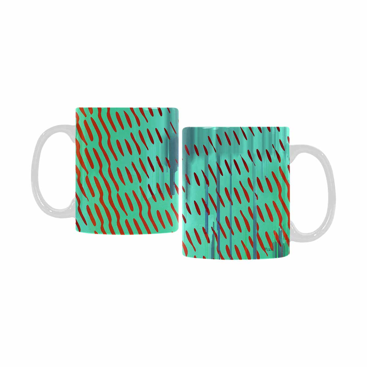 Unique Abstract design coffee mug, set 1, design 147