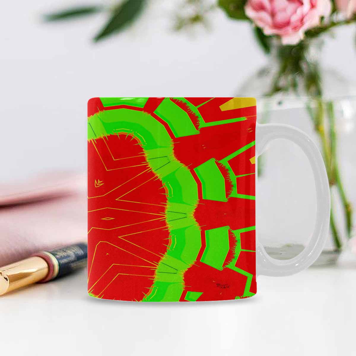 Unique Abstract design coffee mug, set 1, design 105