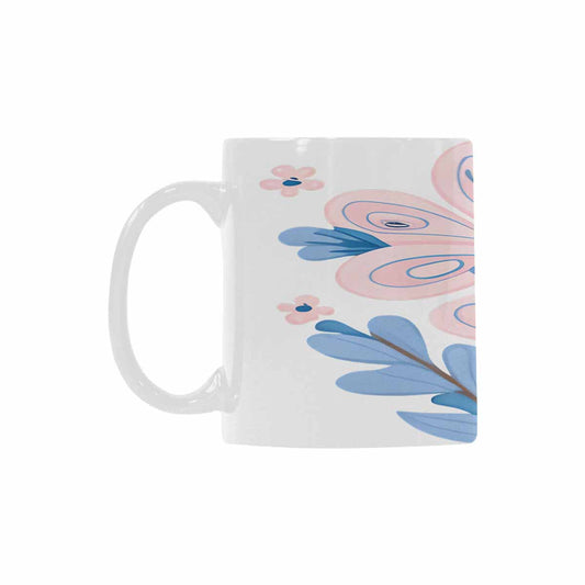 Quality Mug, coffee mug, tea cup, Bright florals, Set 2, design 9