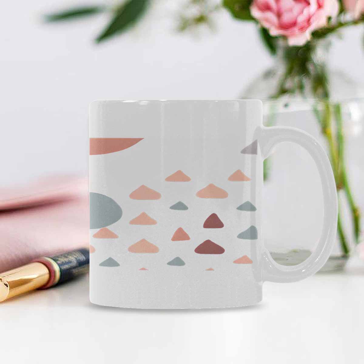 Quality Mug, coffee mug, tea cup, Bold Abstract, Set 1, design 49