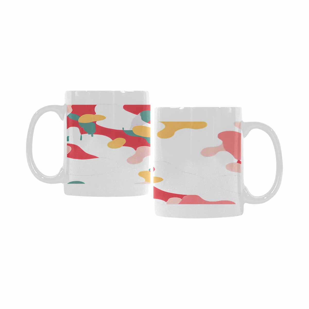 Quality Mug, coffee mug, tea cup, Bold Abstract, Set 1, design 76