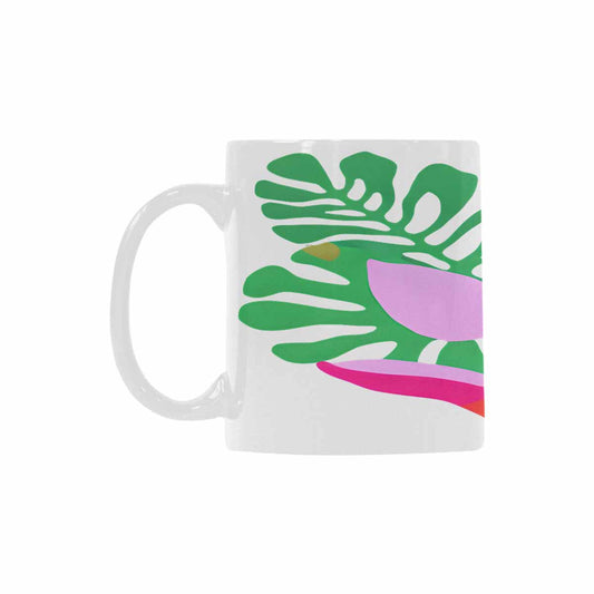 Quality Mug, coffee mug, tea cup, Bright florals, Set 2, design 82
