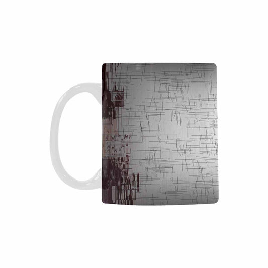 Quality Mug, coffee mug, tea cup, B & W Abstract, Set 1, design 105