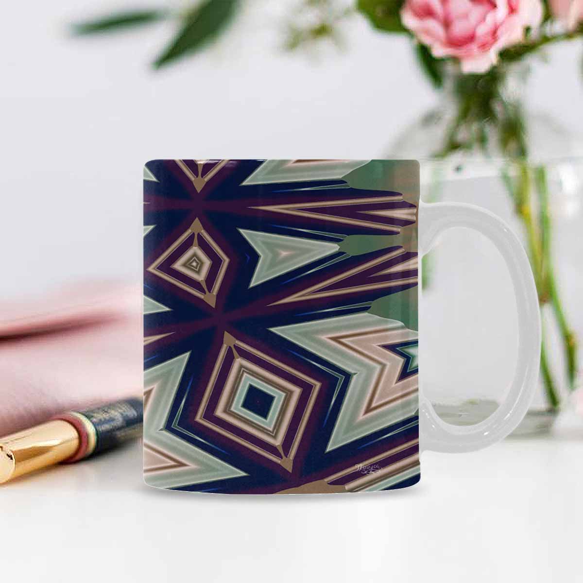 Unique Abstract design coffee mug, set 1, design 116