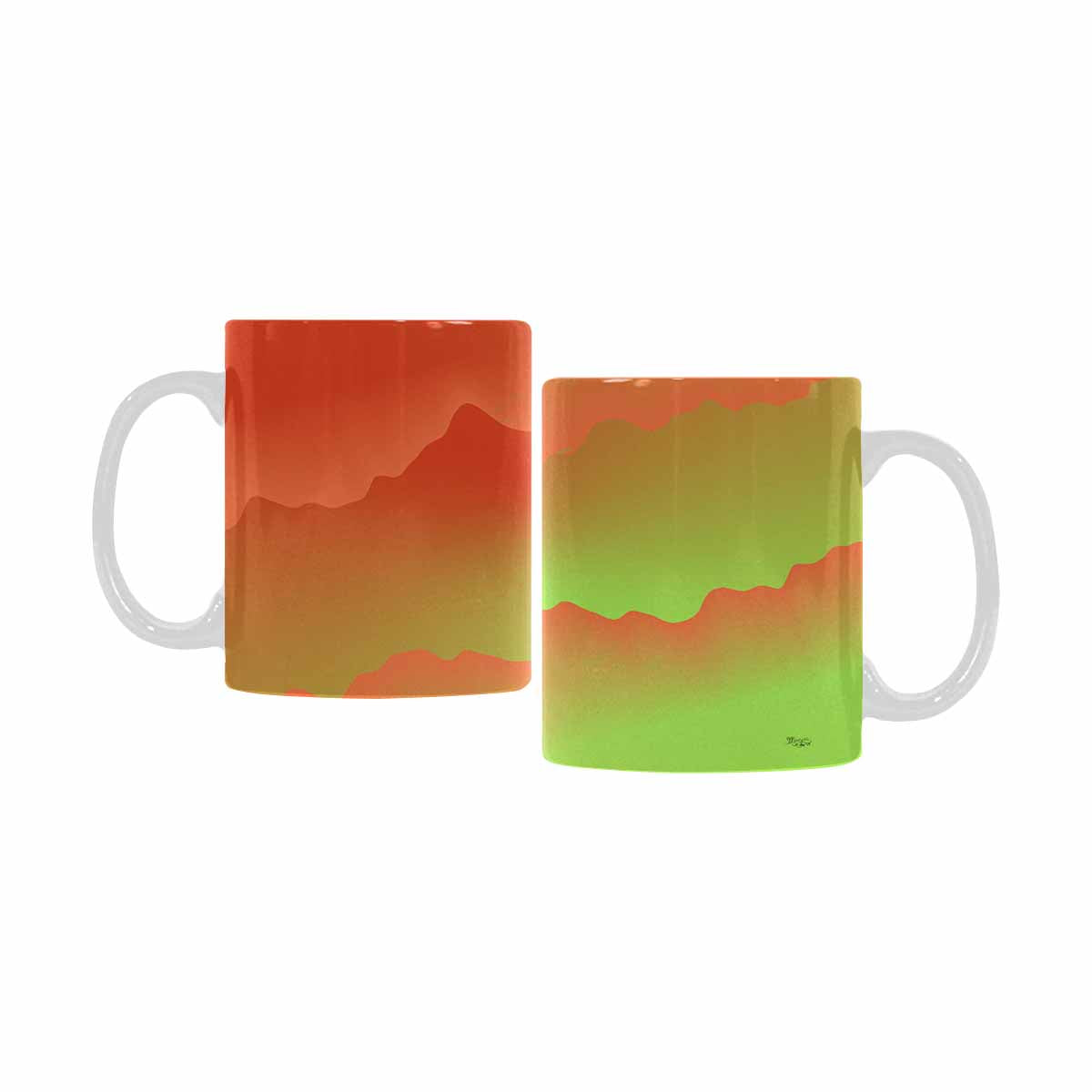 Unique Abstract design coffee mug, set 1, design 108