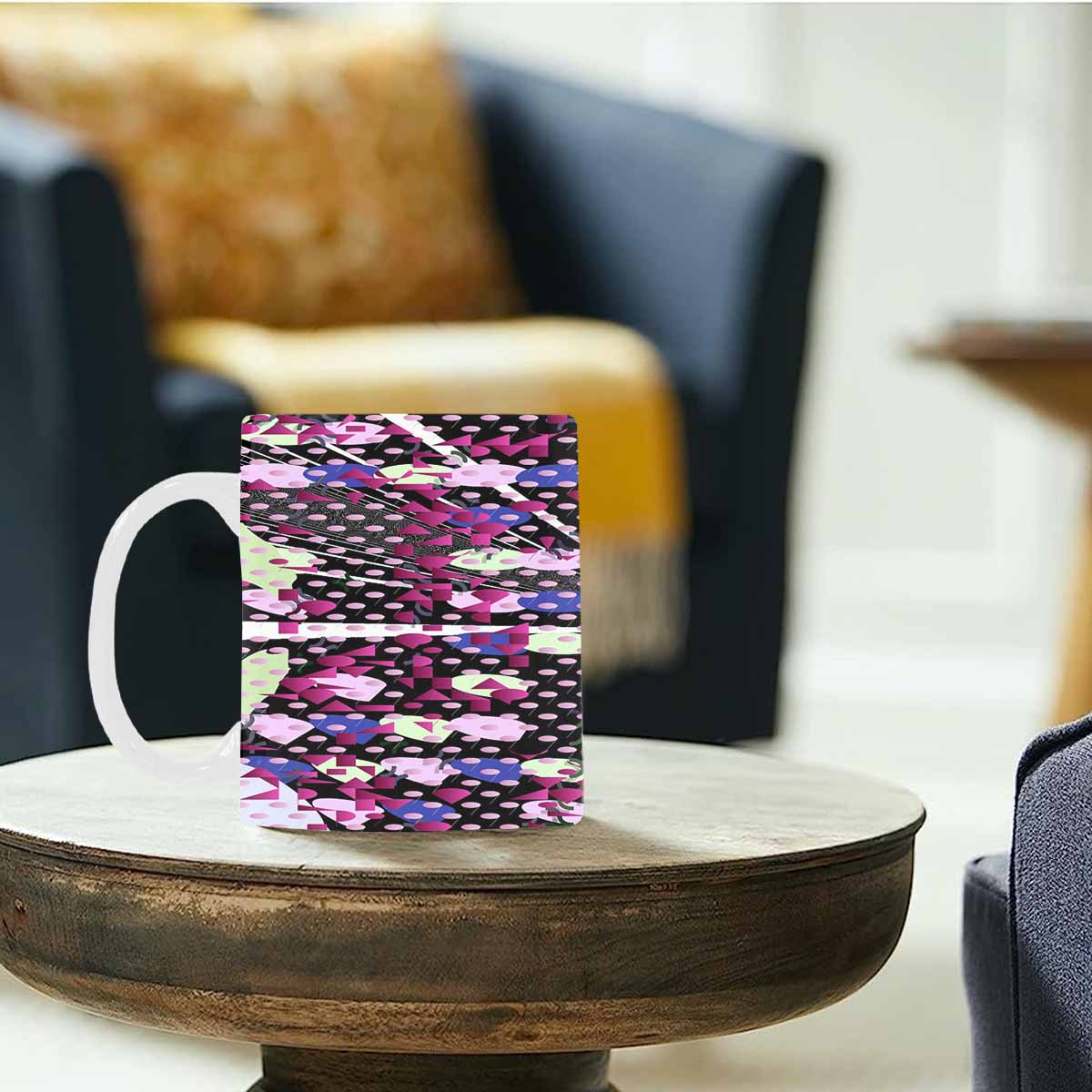 Unique Abstract design coffee mug, set 1, design 20