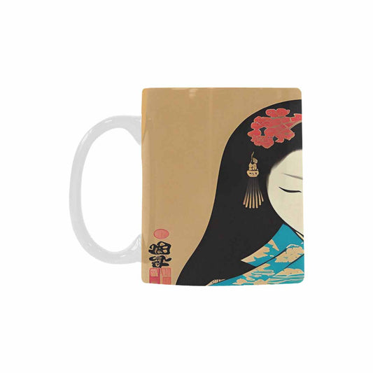 Quality Mug, coffee mug, tea cup, Asian Faces, Design 12