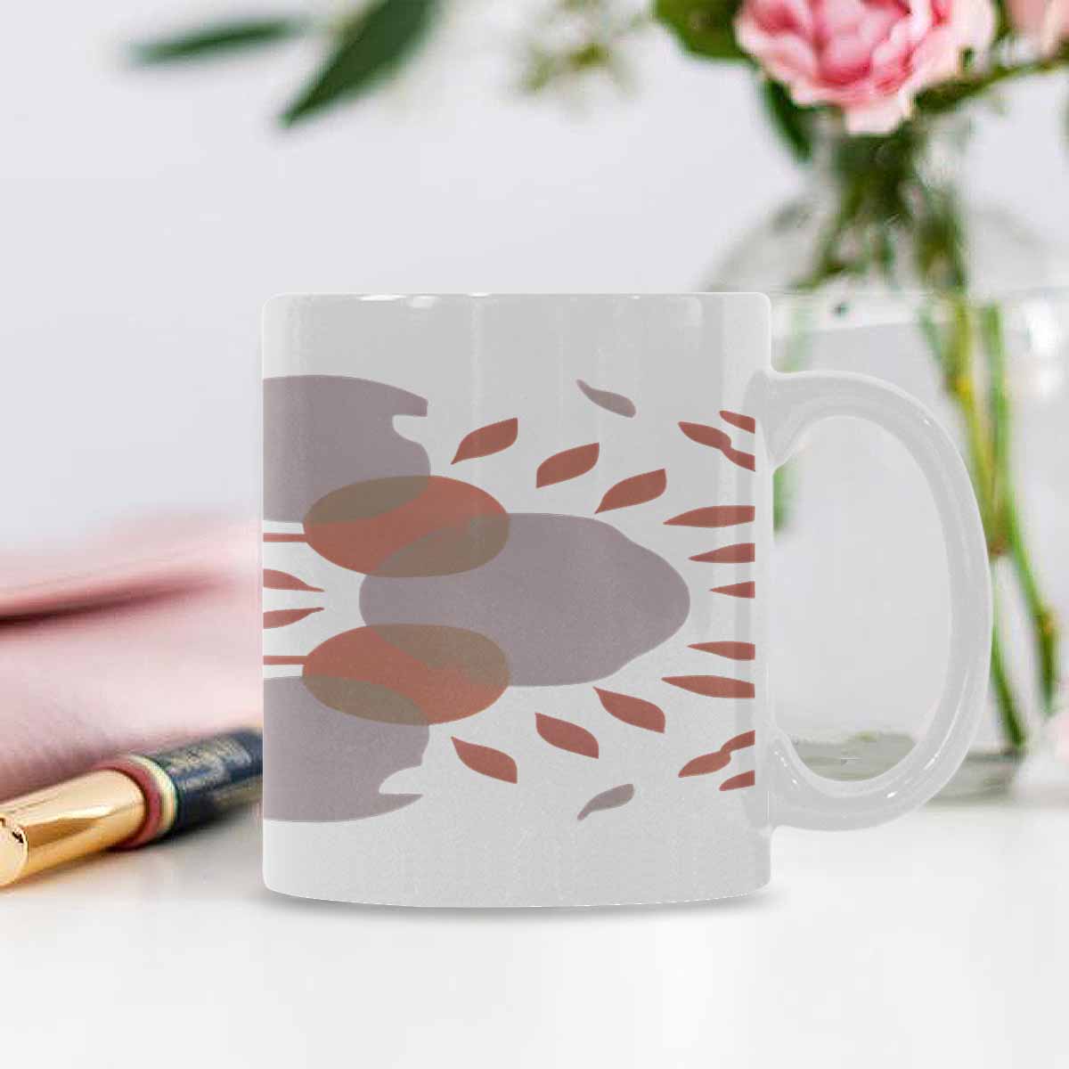 Quality Mug, coffee mug, tea cup, Bold Abstract, Set 1, design 95