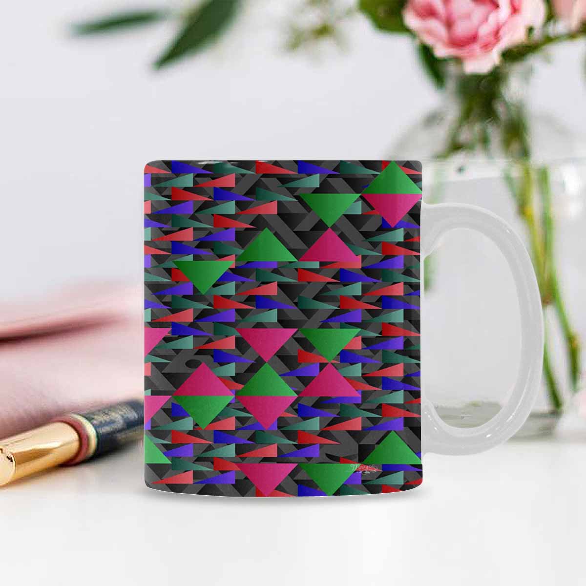 Unique Abstract design coffee mug, set 1, design 107