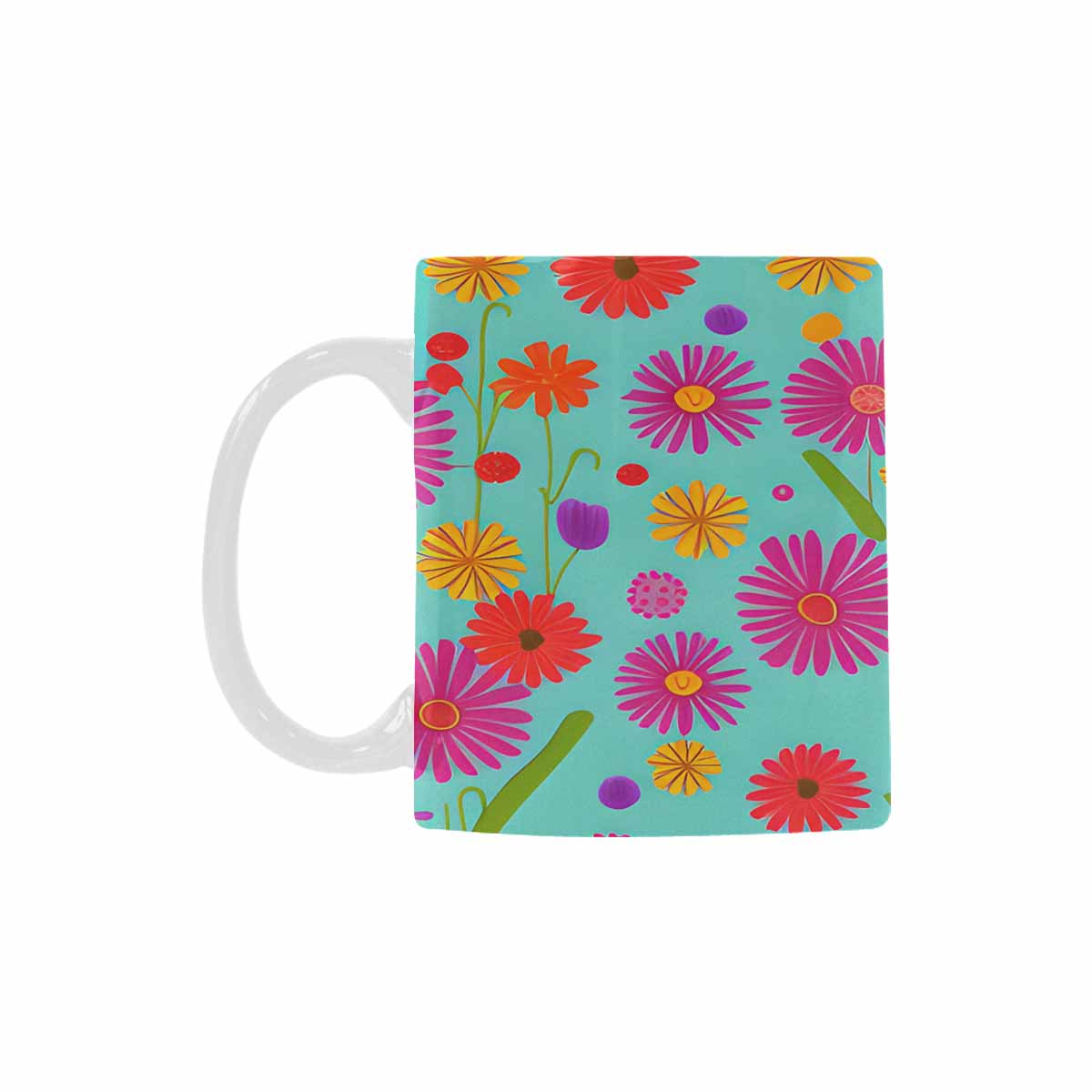 Quality Mug, coffee mug, tea cup, Set 1, Mixed Floral design 17