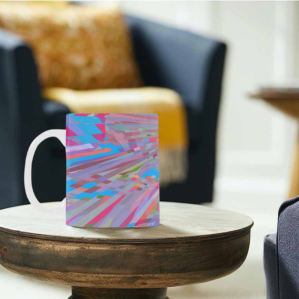 Unique Abstract design coffee mug, set 1, design 16