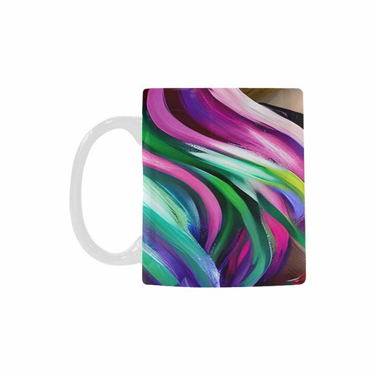 Coffee Mug, tea cup,caucasian Face, design 19