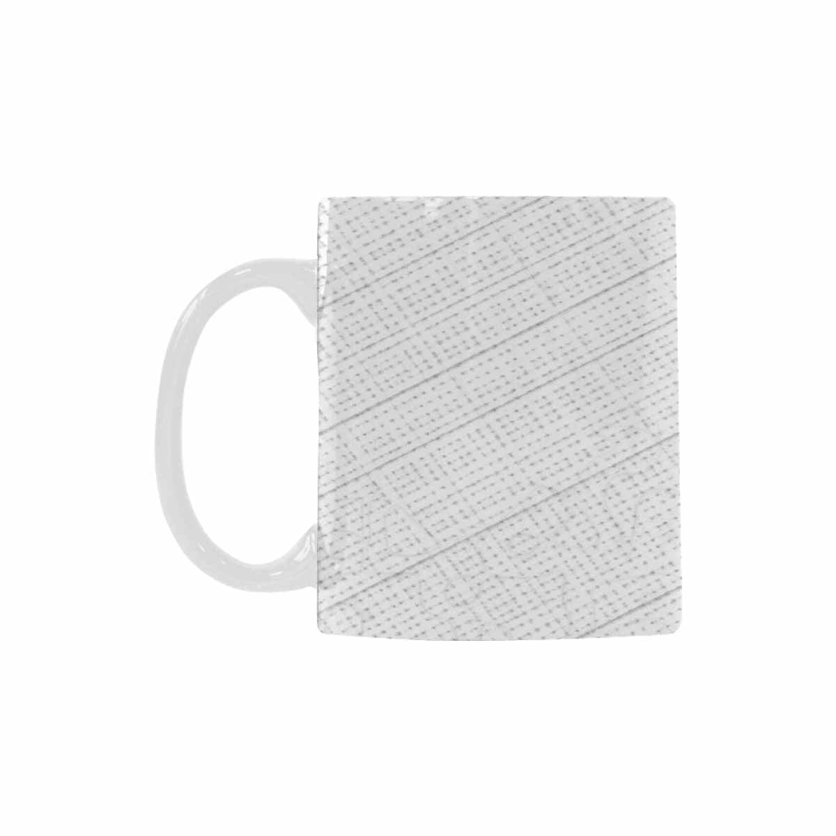 Quality Mug, coffee mug, tea cup, B & W Abstract, Set 1, design 104