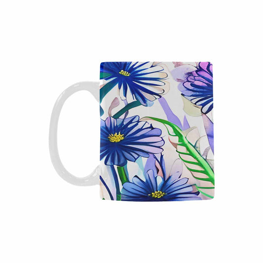 Quality Mug, coffee mug, tea cup, Bright florals, Set 1, Design 42