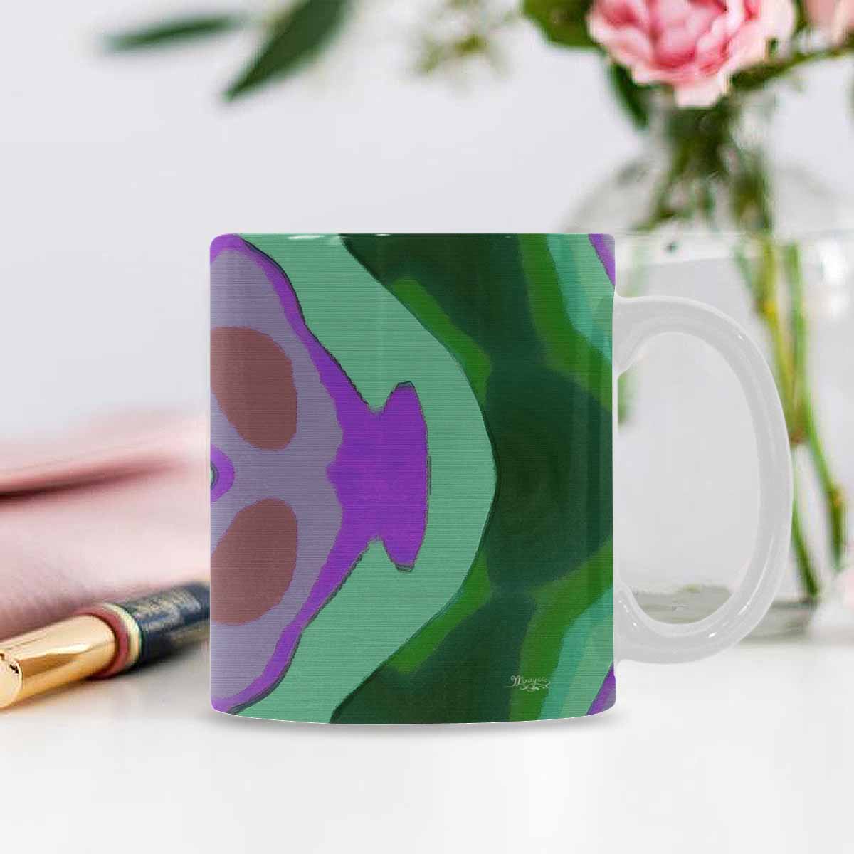 Unique Abstract design coffee mug, set 1, design 207