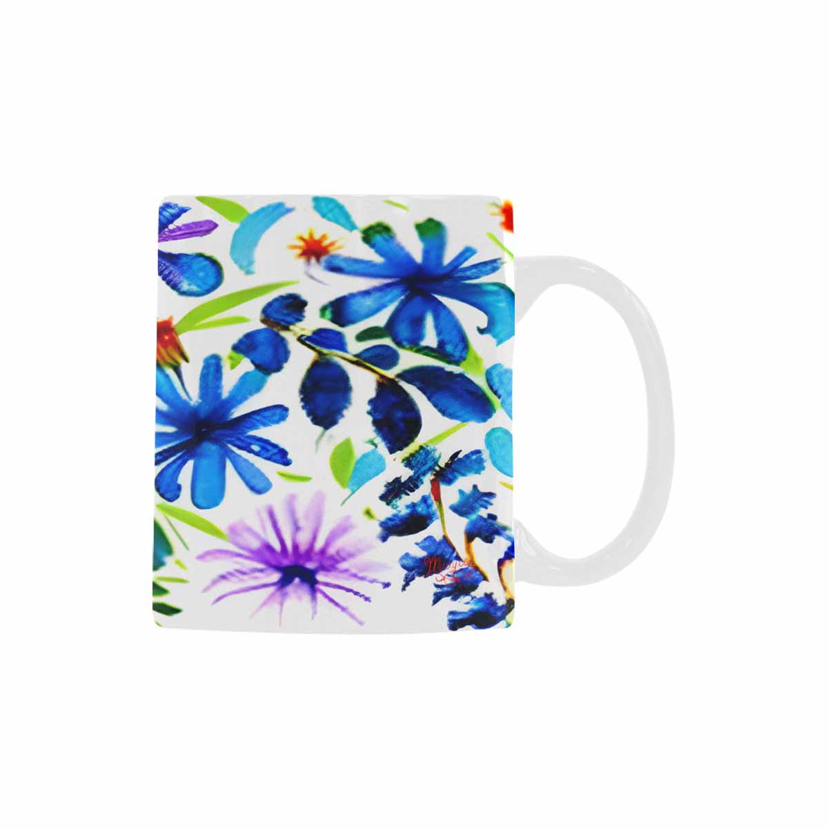 Quality Mug, coffee mug, tea cup, Bright florals, Set 1, Design 15