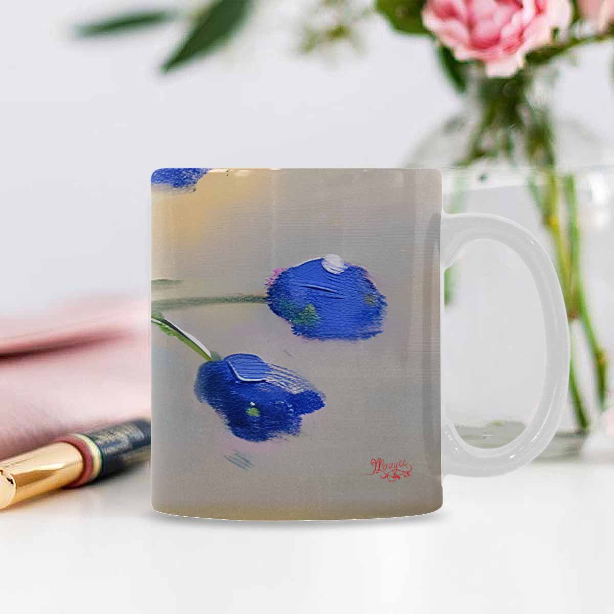 Quality Mug, coffee mug, tea cup, Bright florals, Set 1, Design 170