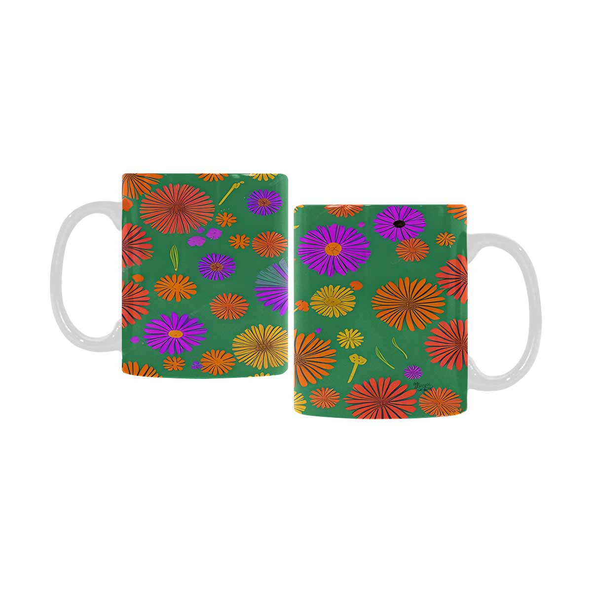 Quality Mug, coffee mug, tea cup, Set 1, Mixed Floral design 51