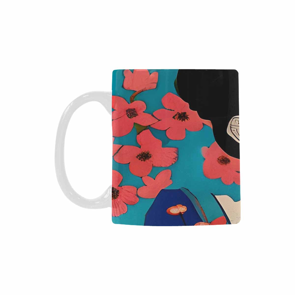 Quality Mug, coffee mug, tea cup, Asian Faces, Design 39