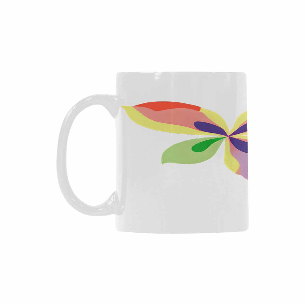 Quality Mug, coffee mug, tea cup, Bright florals, Set 2, design 96