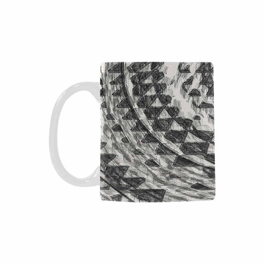 Quality Mug, coffee mug, tea cup, B & W Abstract, Set 1, design 141