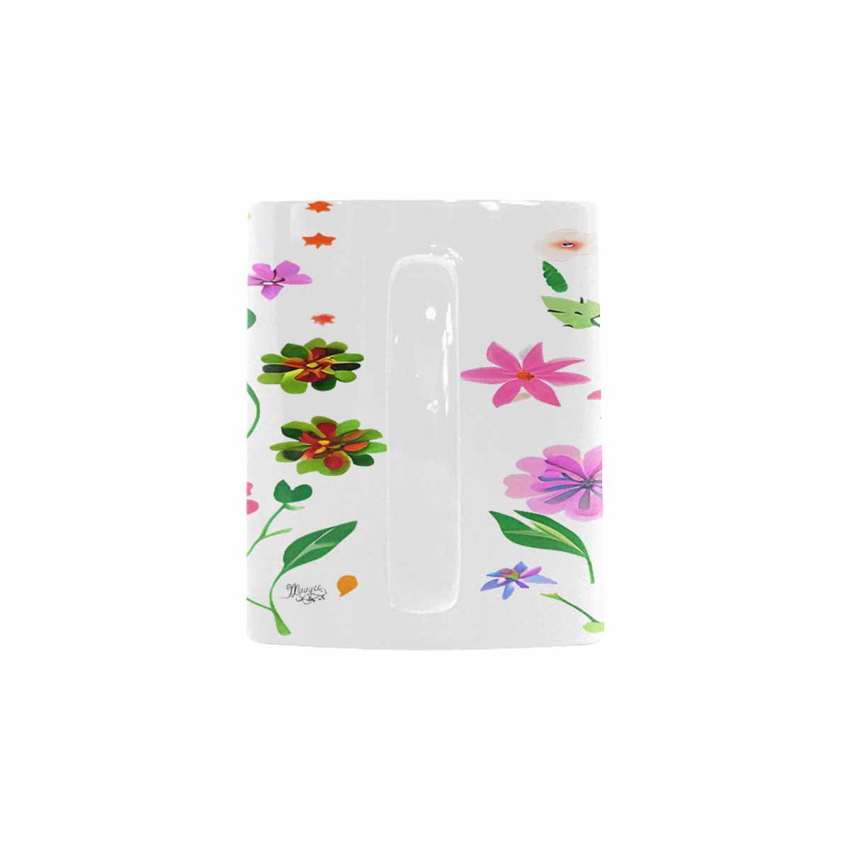 Quality Mug, coffee mug, tea cup, Bright florals, Set 2, design 67