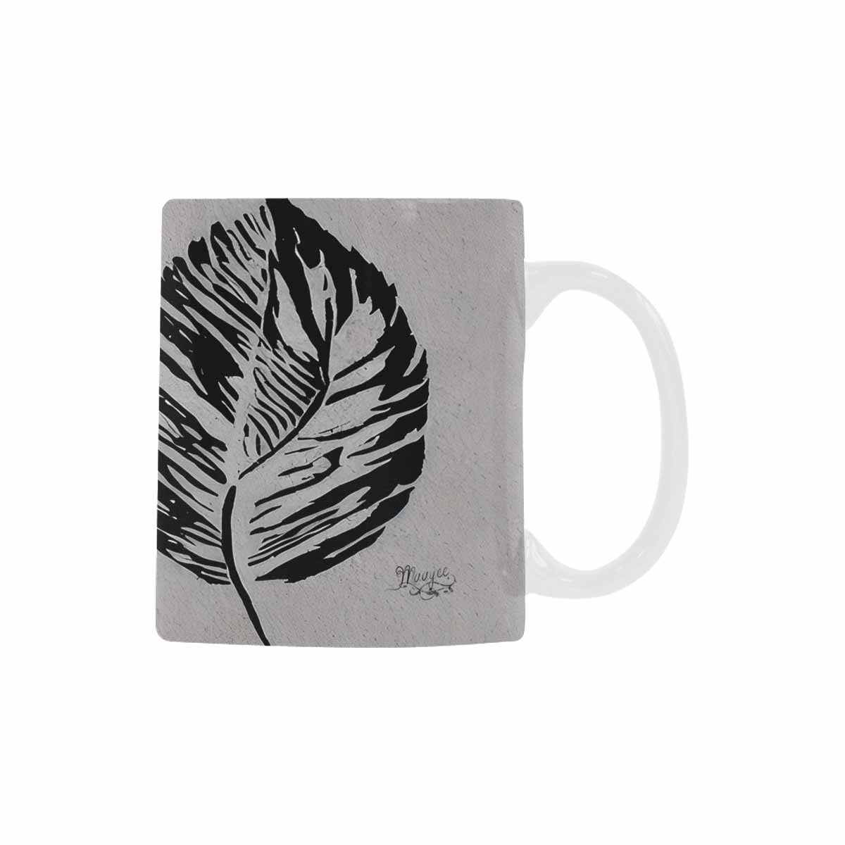 Quality Mug, coffee mug, tea cup, B & W Abstract, Set 1, design 19