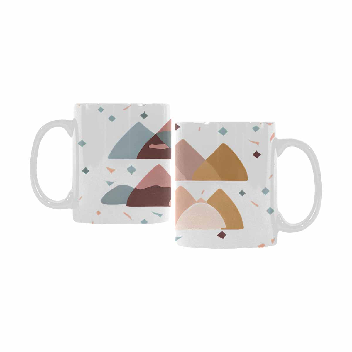 Quality Mug, coffee mug, tea cup, Bold Abstract, Set 1, design 68