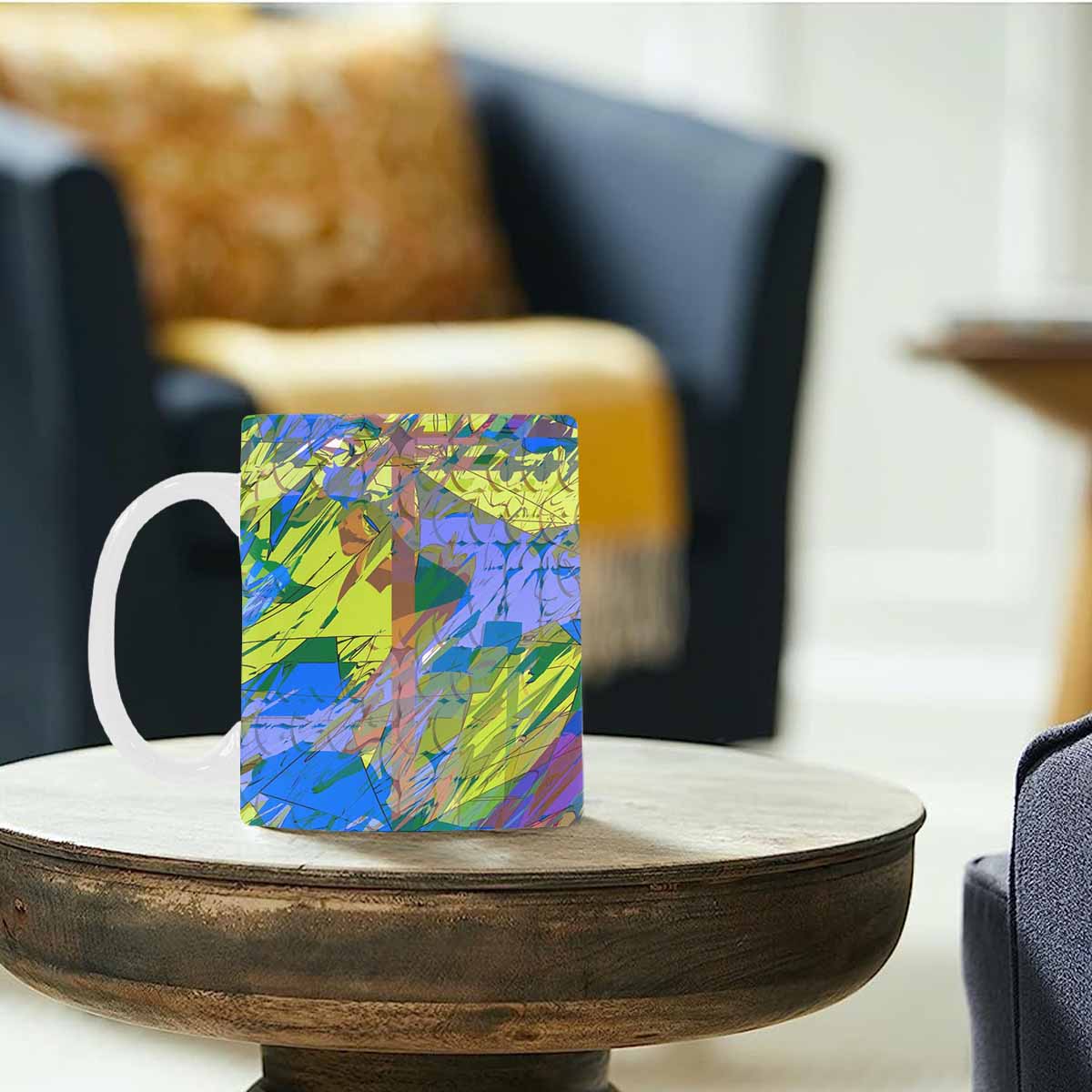 Unique Abstract design coffee mug, set 1, design 59