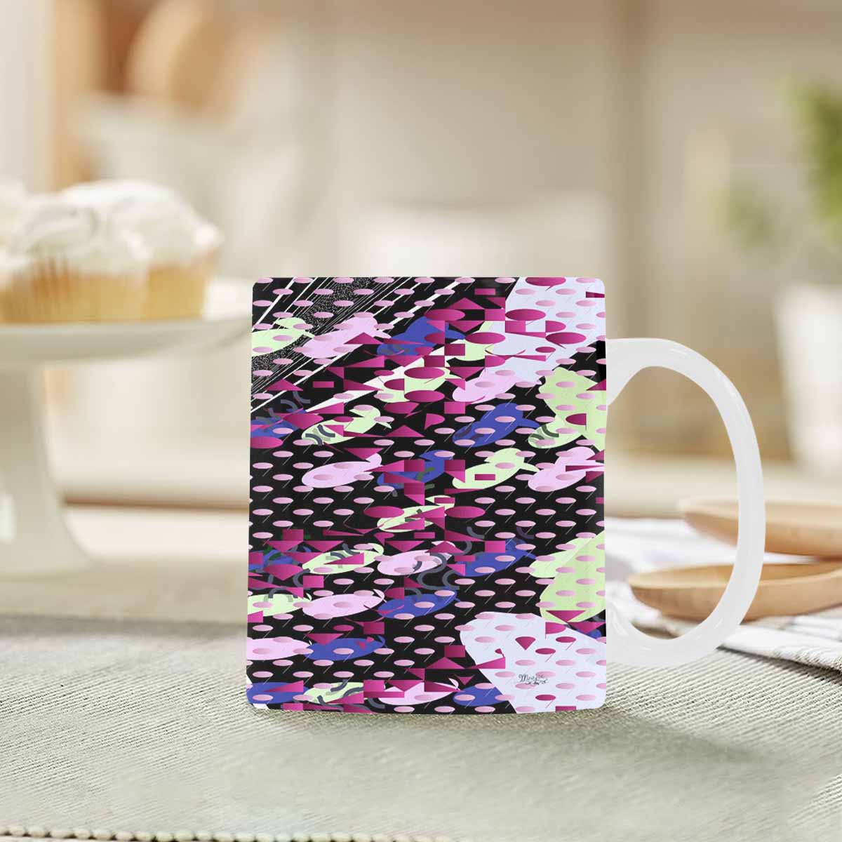 Unique Abstract design coffee mug, set 1, design 20