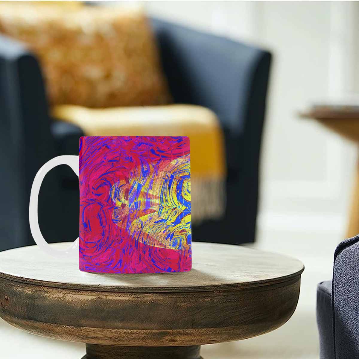 Unique Abstract design coffee mug, set 1, design 25