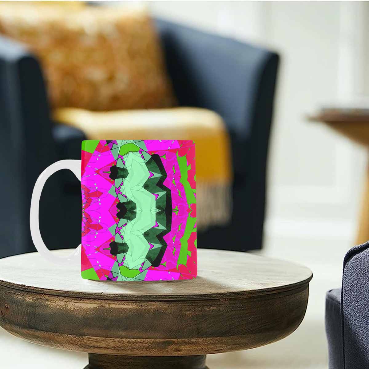 Unique Abstract design coffee mug, set 1, design 9