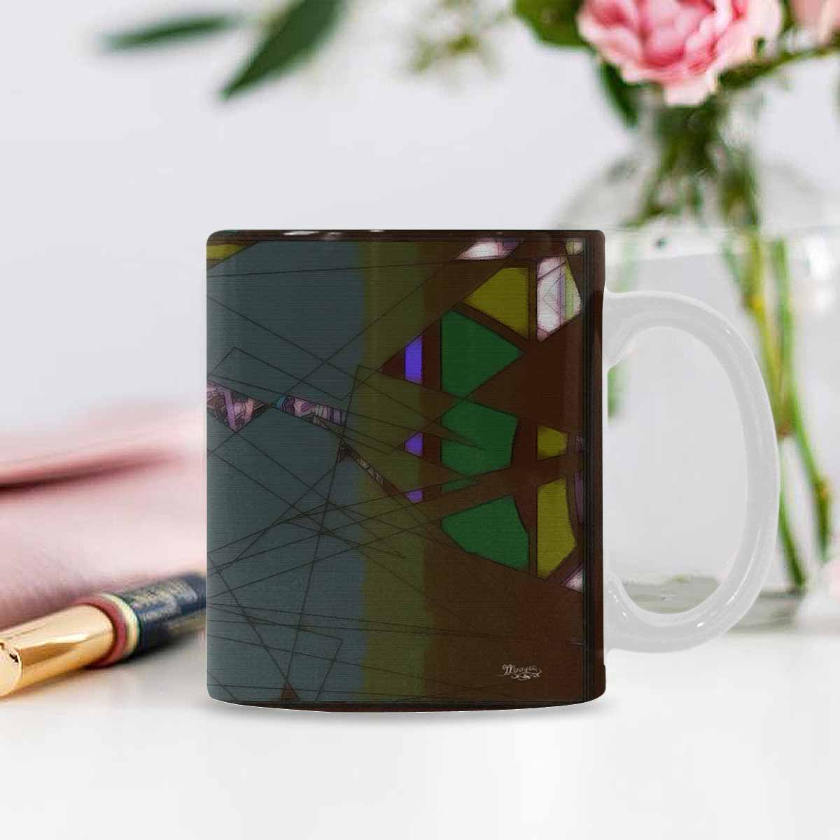 Unique Abstract design coffee mug, set 1, design 206