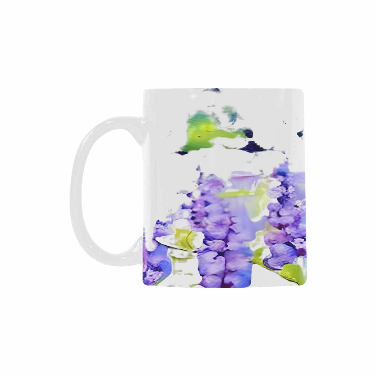 USA made Quality Mug, coffee mug, tea cup, Bright florals, Set 1A, Design 104