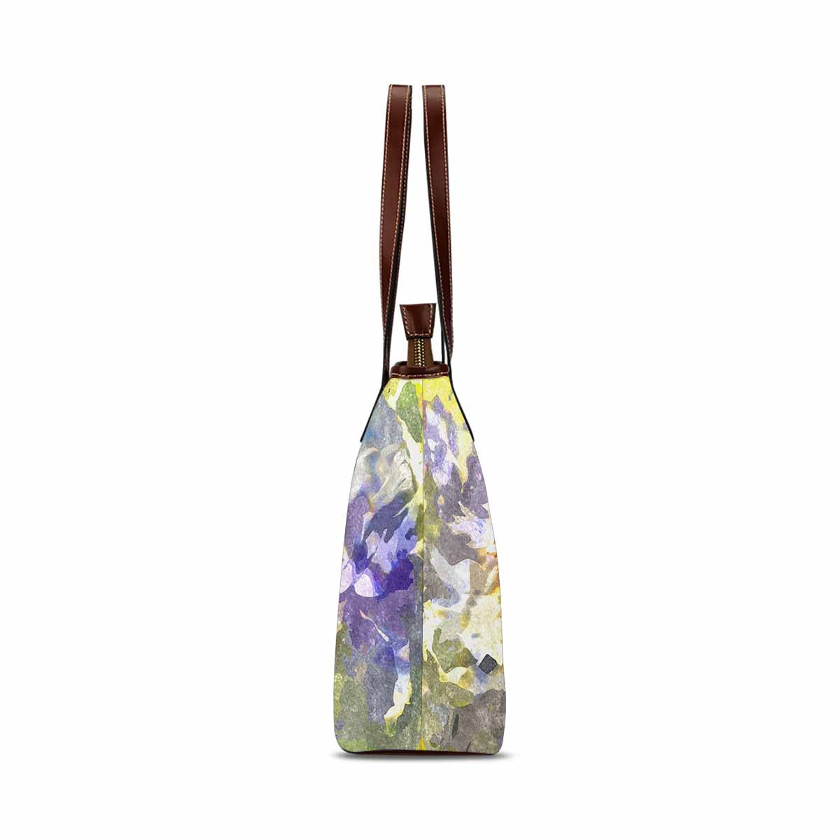 Classic Fabric handbag, watercolor floral, design 288