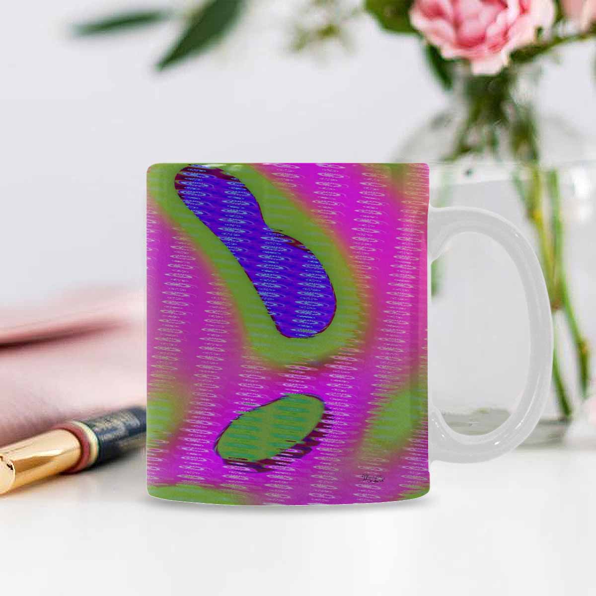 Unique Abstract design coffee mug, set 1, design 109