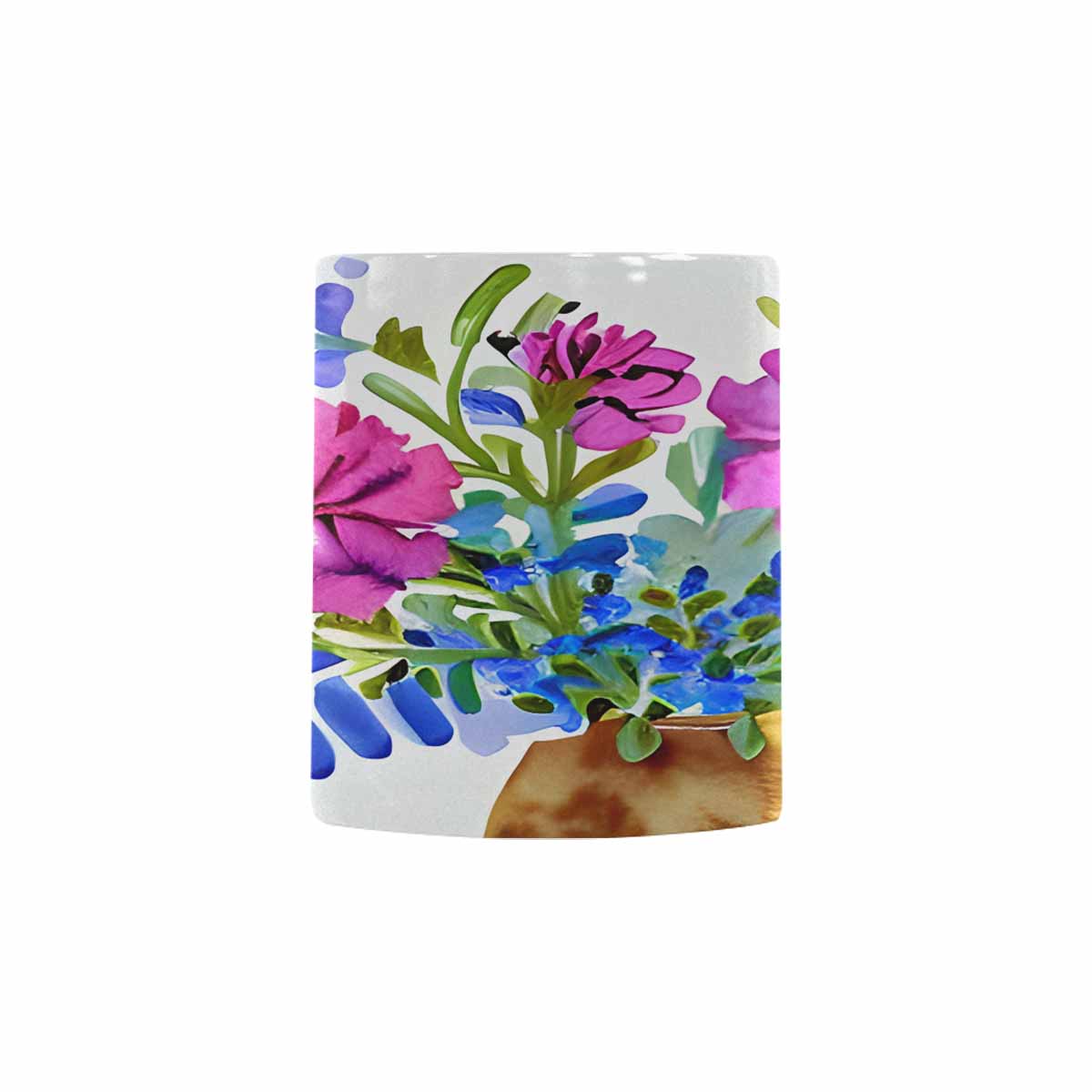 Quality Mug, coffee mug, tea cup, Bright florals, Set 1, Design 38
