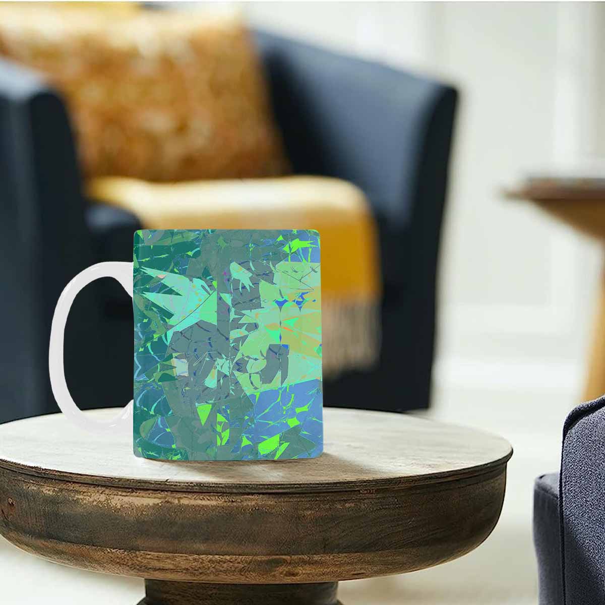 Unique Abstract design coffee mug, set 1, design 73