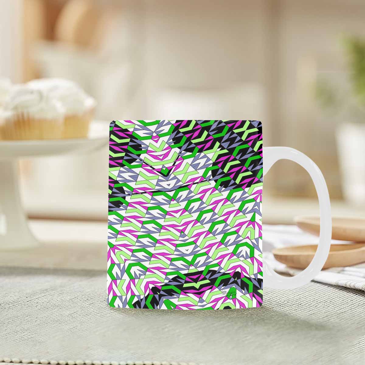 Unique Abstract design coffee mug, set 1, design 52