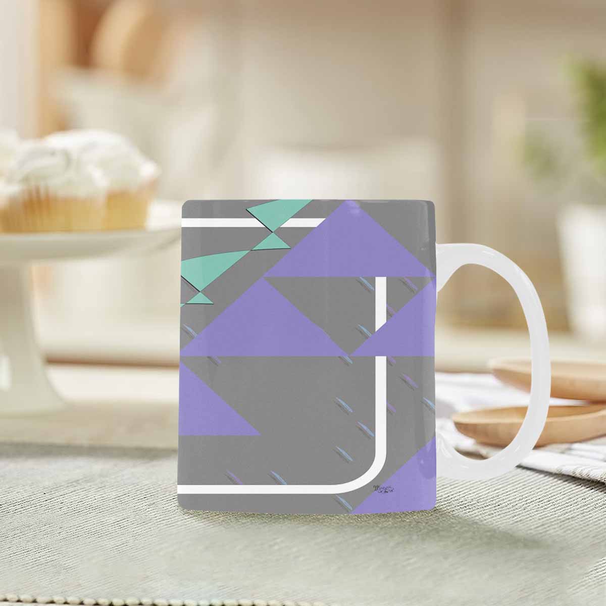 Unique Abstract design coffee mug, set 1, design 187