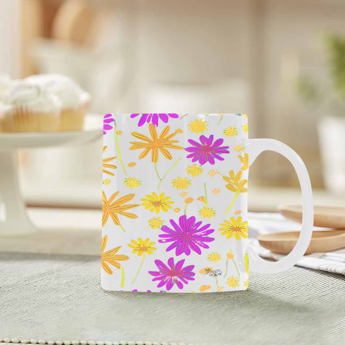 Quality Mug, coffee mug, tea cup, Set 1A, Mixed Floral design 50