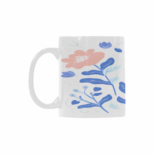 Quality Mug, coffee mug, tea cup, Bright florals, Set 2, design 7