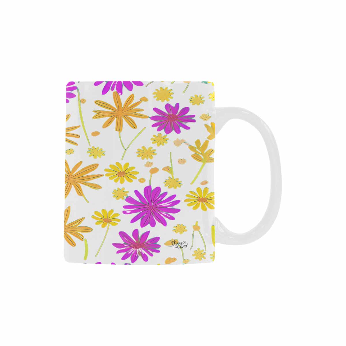 Quality Mug, coffee mug, tea cup, Set 1A, Mixed Floral design 50