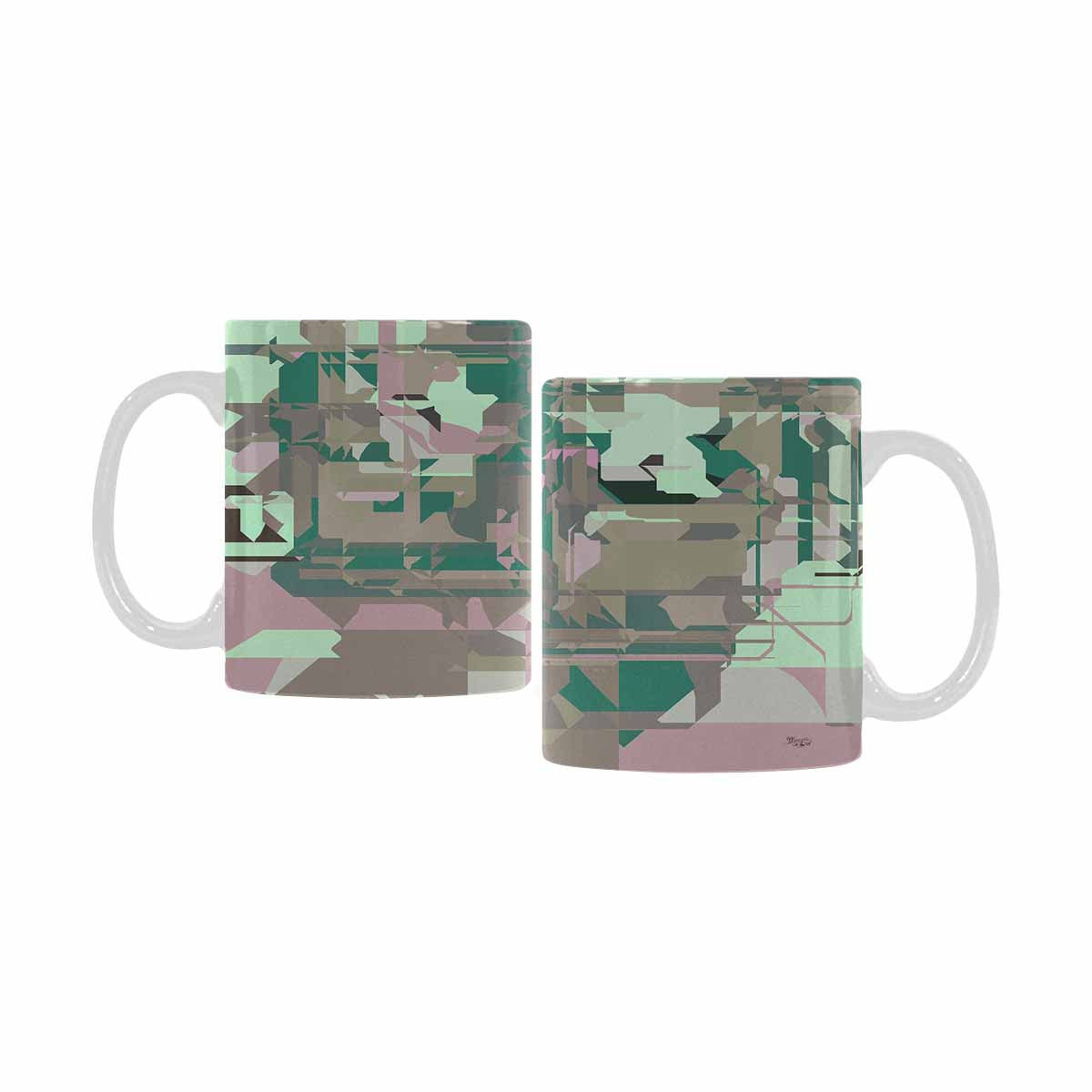 Unique Abstract design coffee mug, set 1, design 123