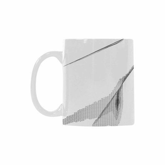 Quality Mug, coffee mug, tea cup, B & W Abstract, Set 1, design 90