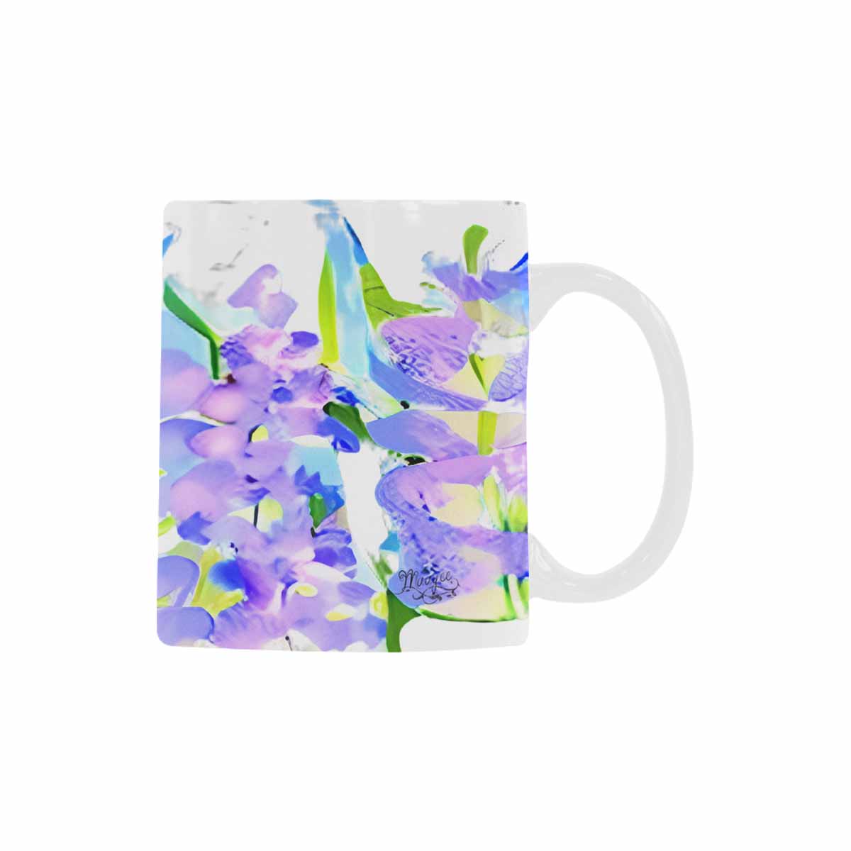 Quality Mug, coffee mug, tea cup, Bright florals, Set 1A, Design 16