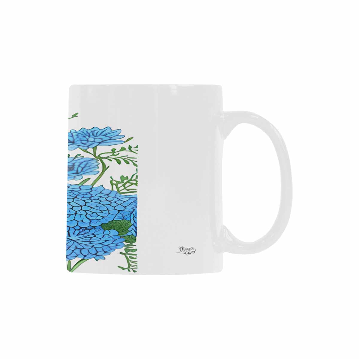 Quality Mug, coffee mug, tea cup, Bright florals, Set 2, design 22