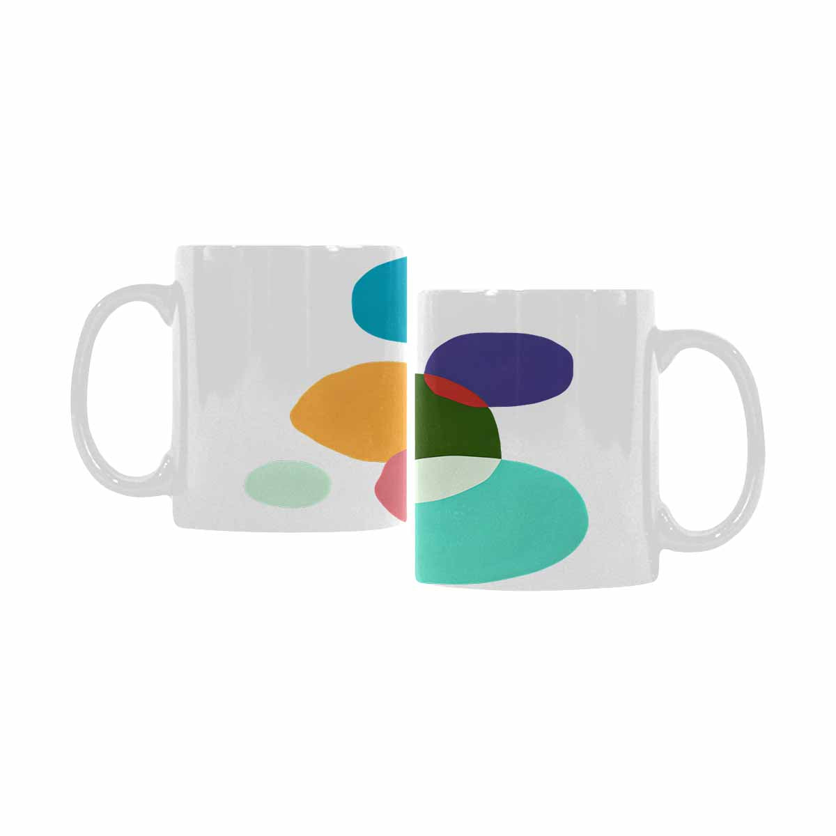 Quality Mug, coffee mug, tea cup, Bold Abstract, Set 1, design 116